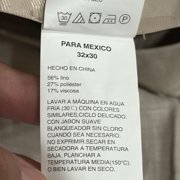 (R3) NWT Cubavera Classic linen pants for men,Sz 32/30.their quality,aesthetics. - Picture 8 of 14